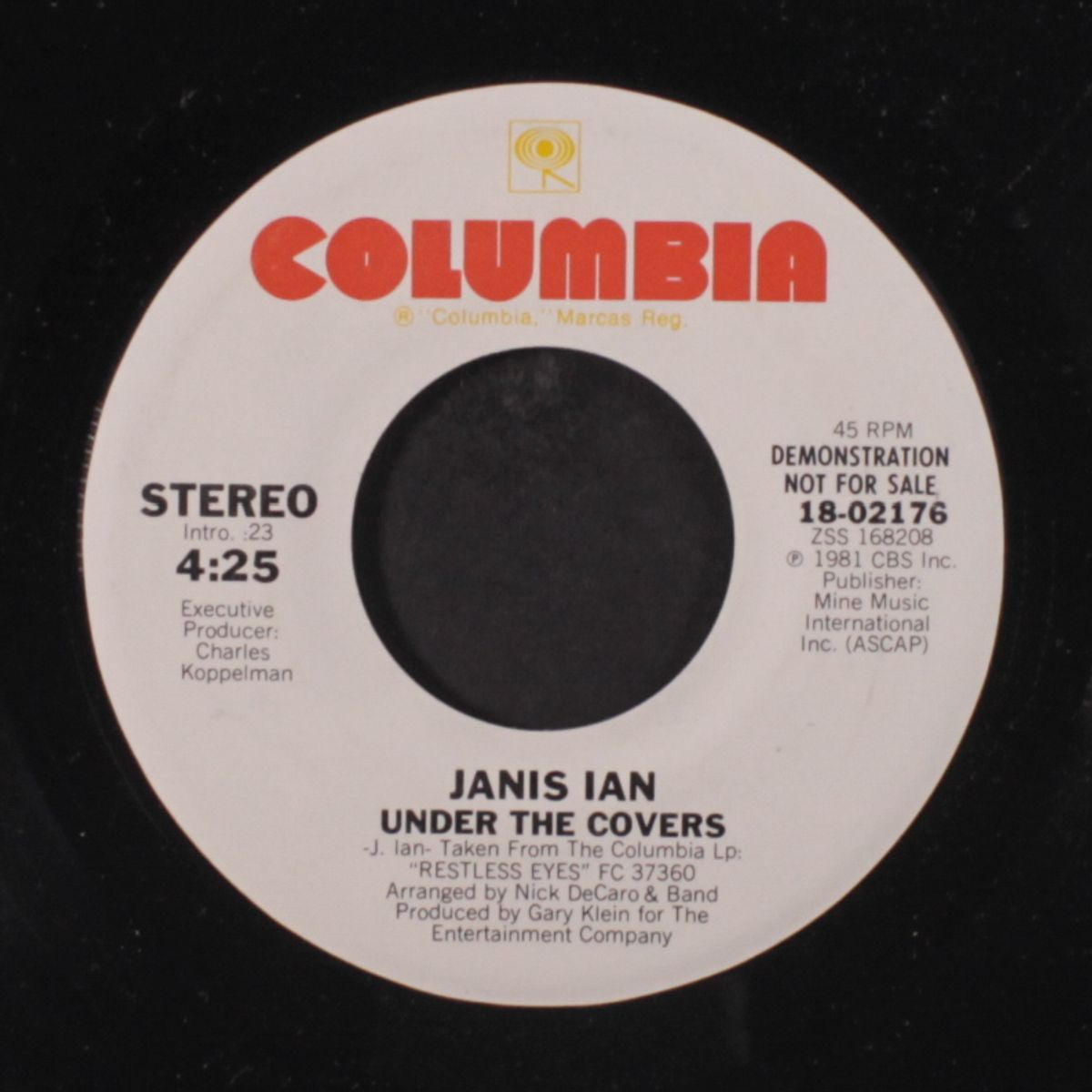 under the covers / same by JANIS IAN
