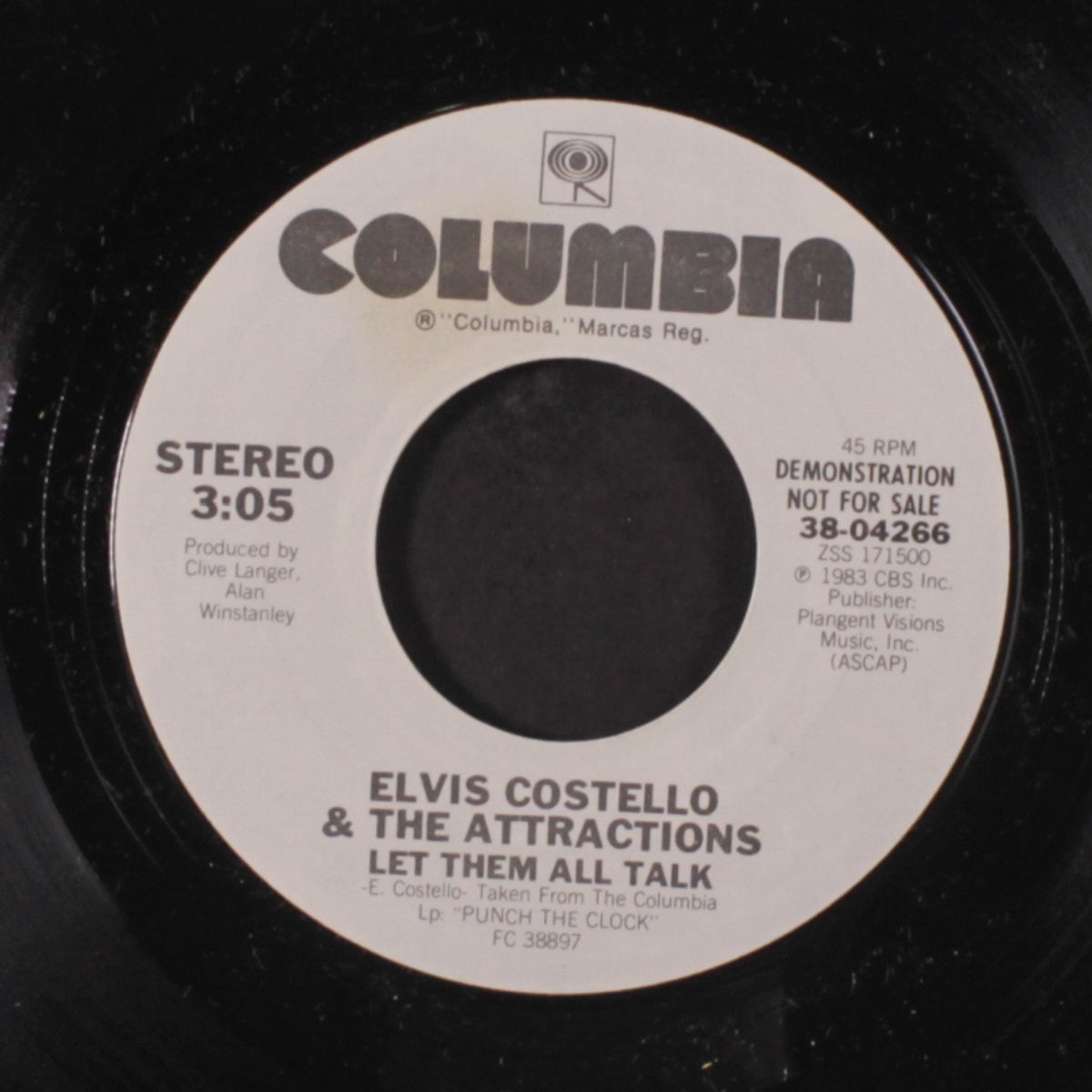 let them all talk / same by ELVIS COSTELLO & ATTRACTIONS
