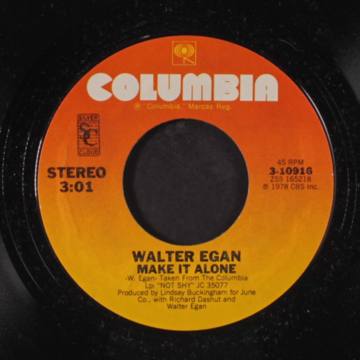 unloved / make it alone by WALTER EGAN