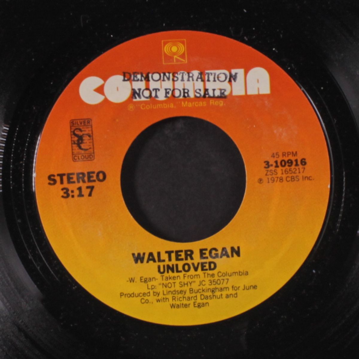 unloved / make it alone by WALTER EGAN