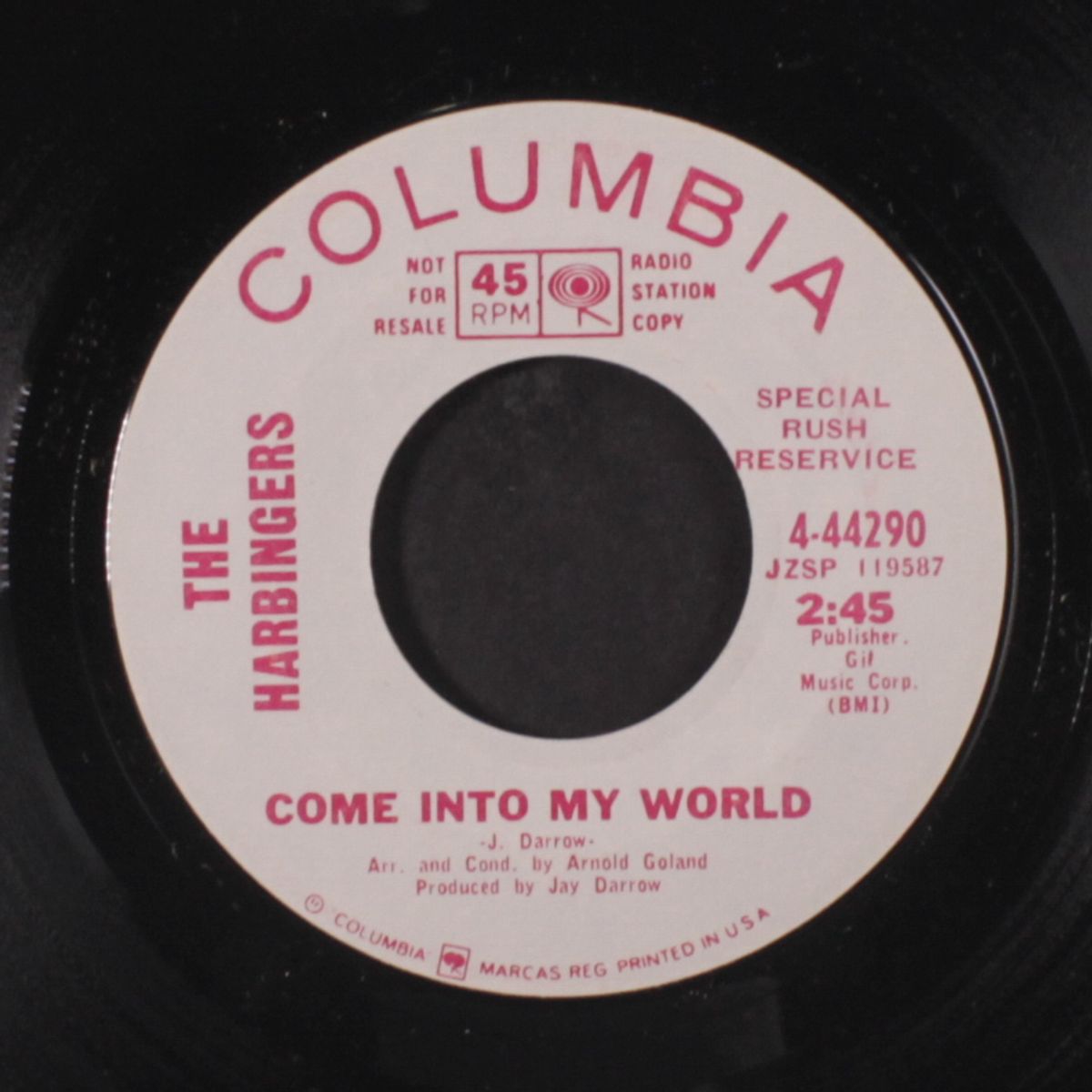 come into my world / same by HARBINGERS