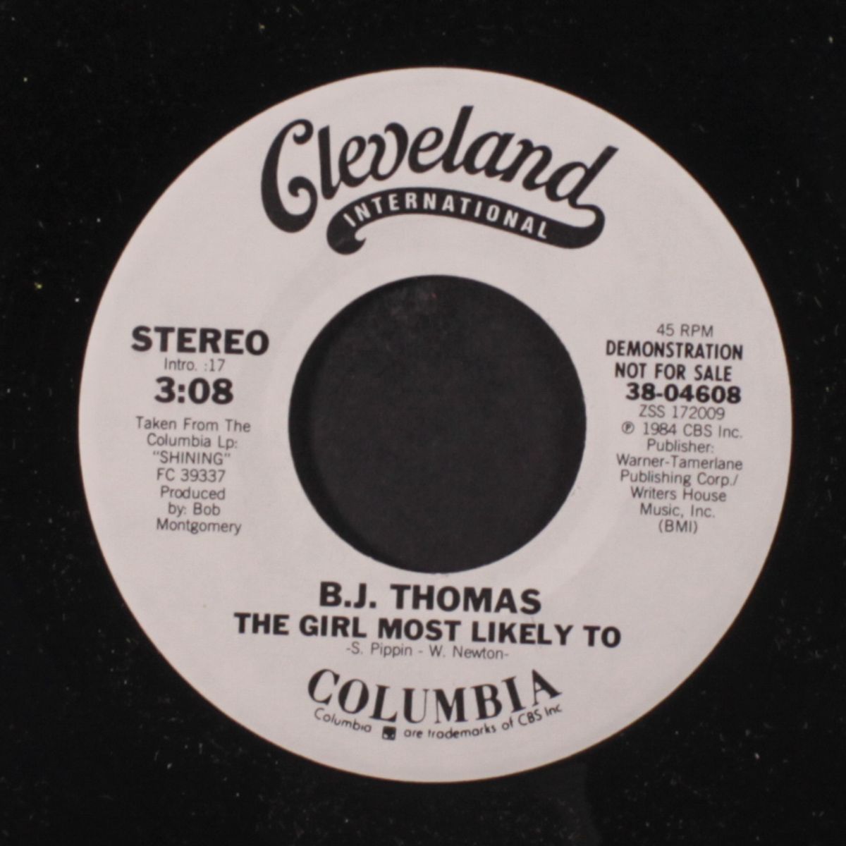 the girl most likely to / same by B.J. THOMAS