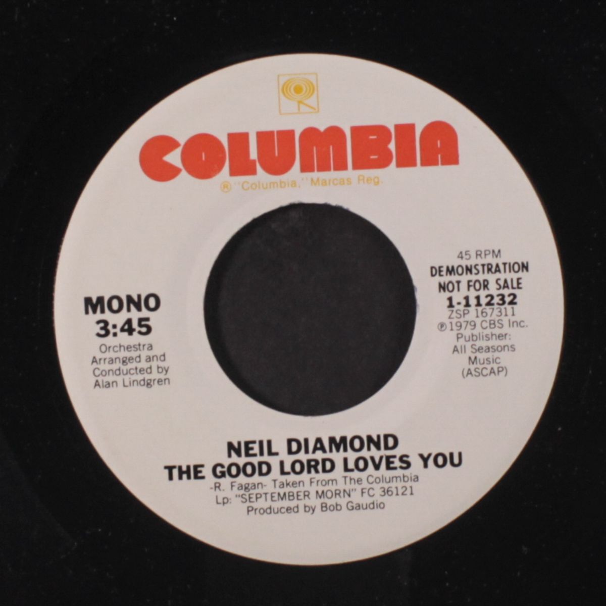 the good lord loves you / mono by NEIL DIAMOND