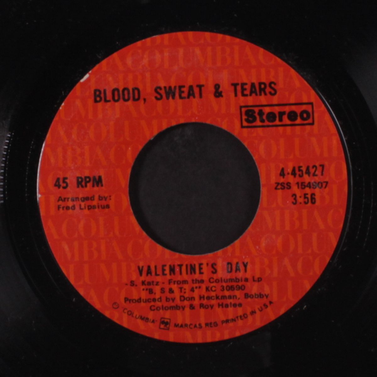 go down gamblin' / valentine's day by BLOOD, SWEAT & TEARS