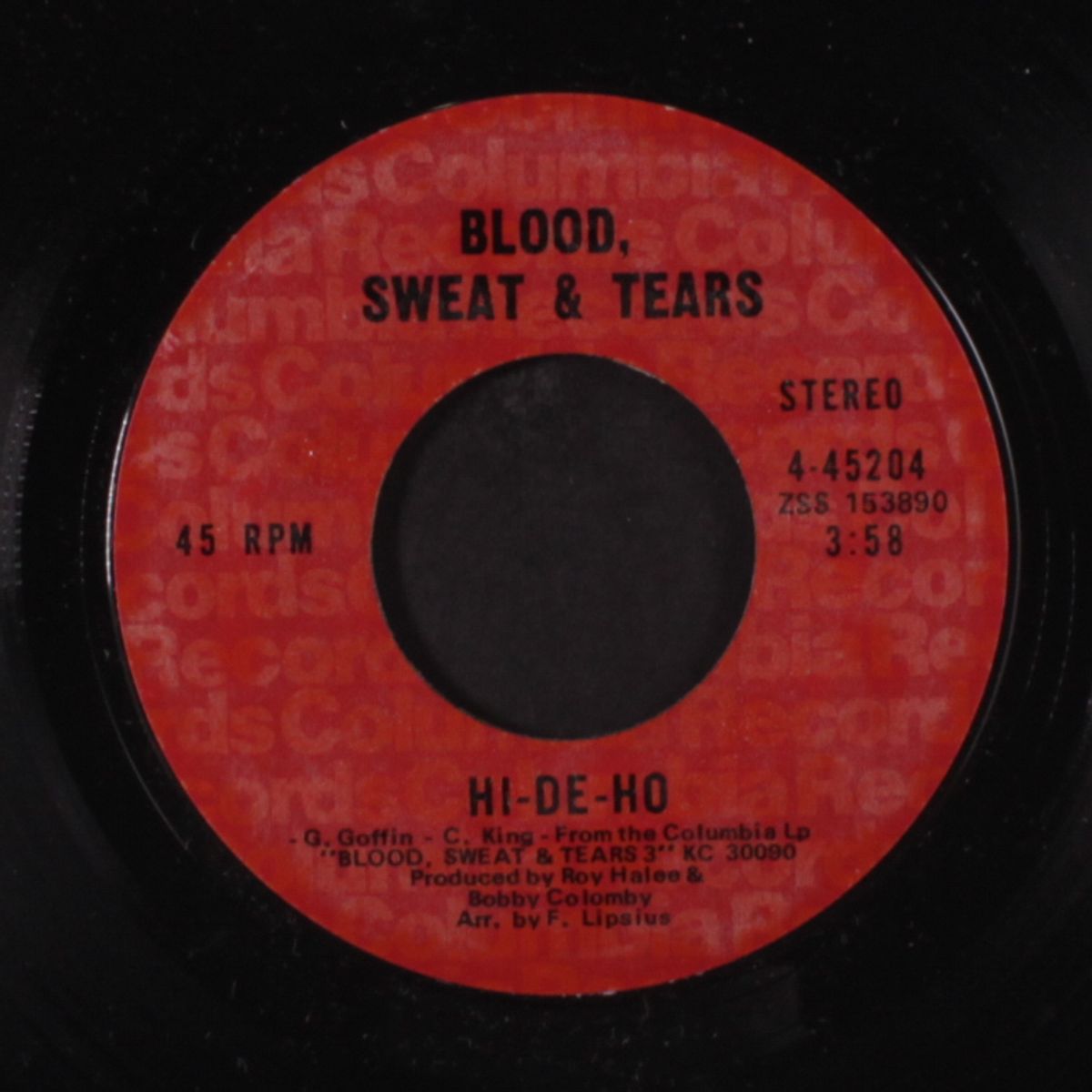 hi-de-ho / same by BLOOD, SWEAT & TEARS