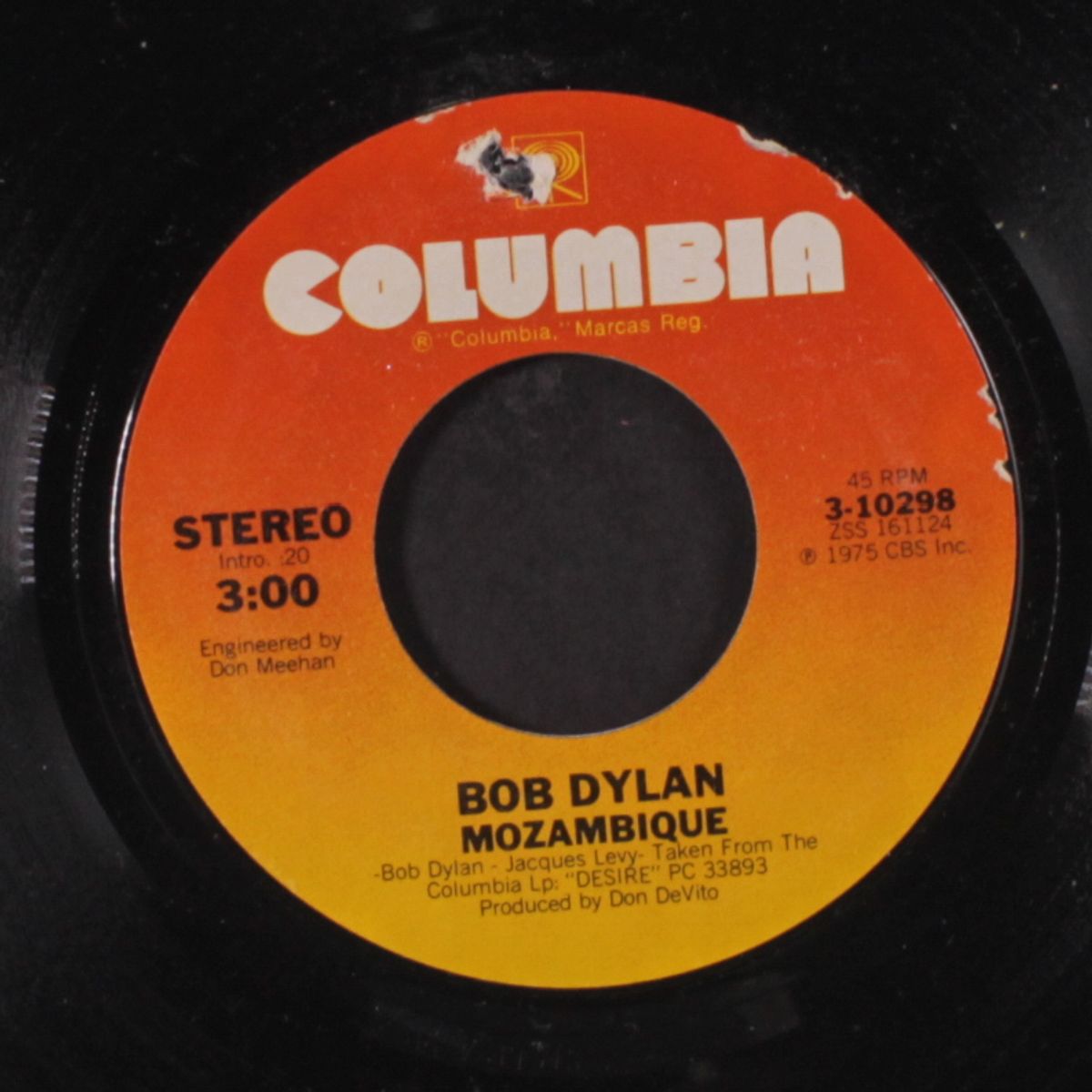mozambique / oh, sister by BOB DYLAN