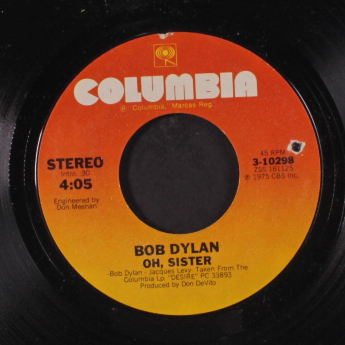 mozambique / oh, sister by BOB DYLAN