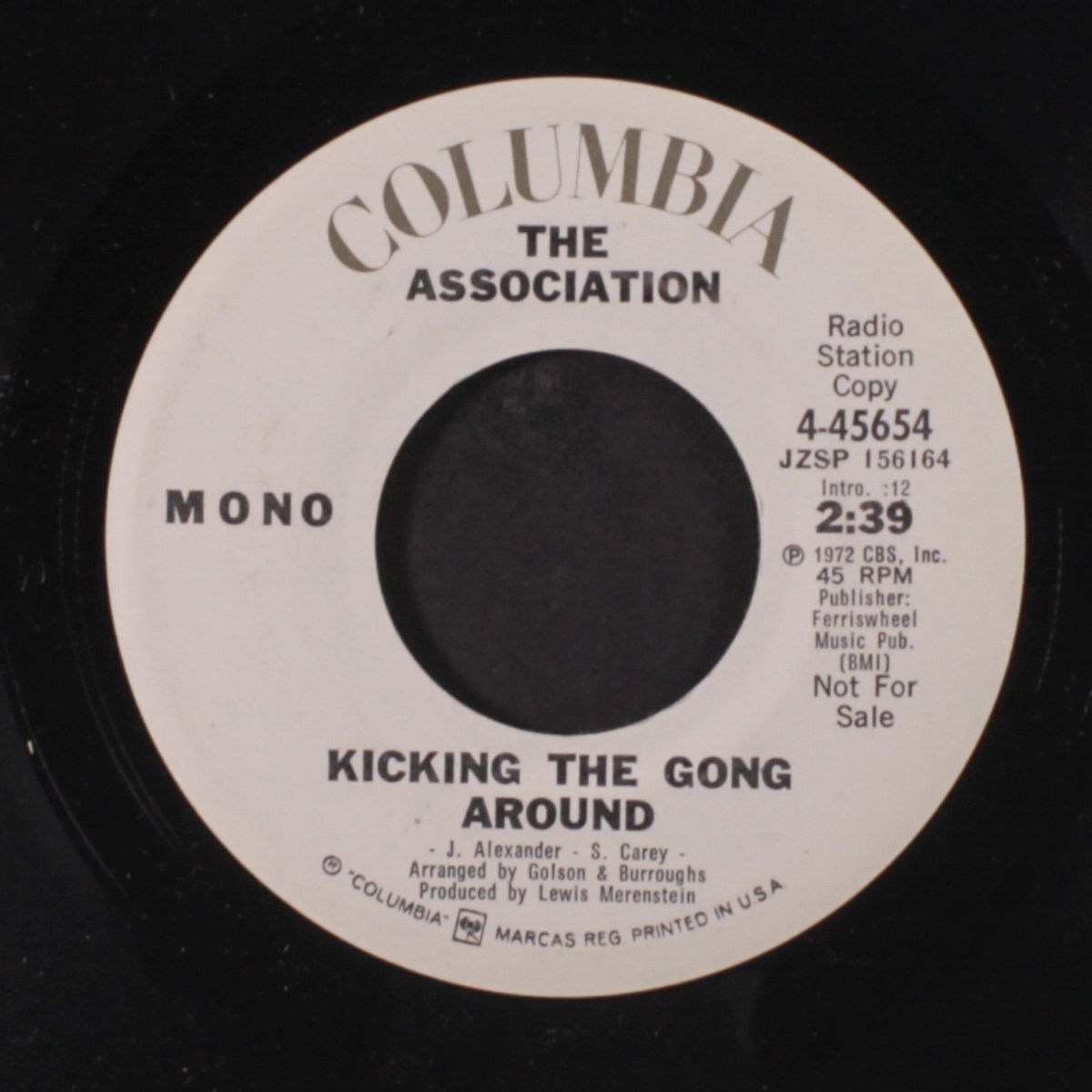 come the fall / kicking the gong around by ASSOCIATION