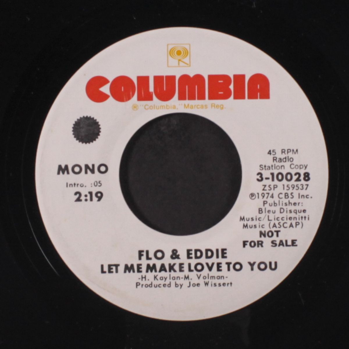 let me make love to you / mono by FLO & EDDIE