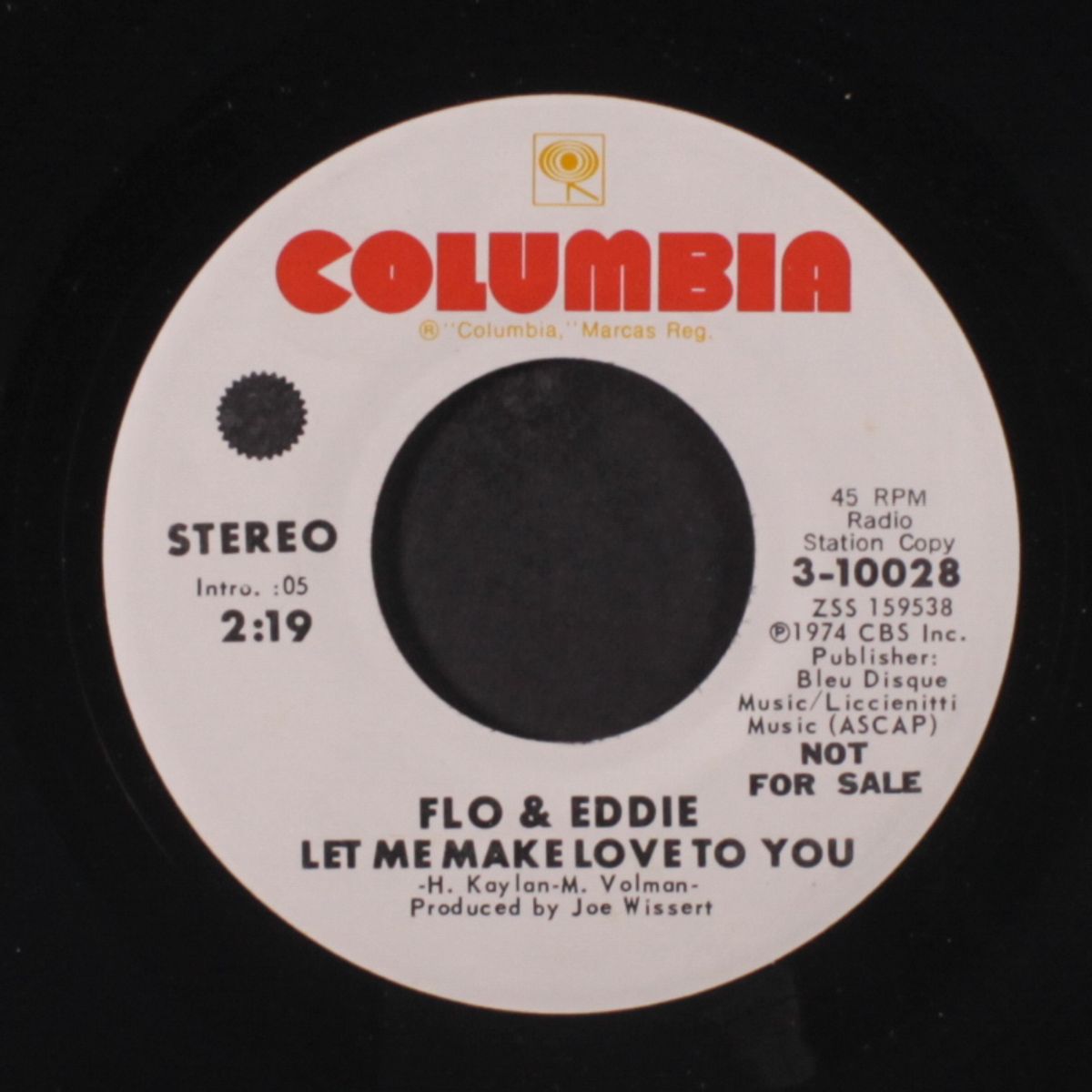 let me make love to you / mono by FLO & EDDIE