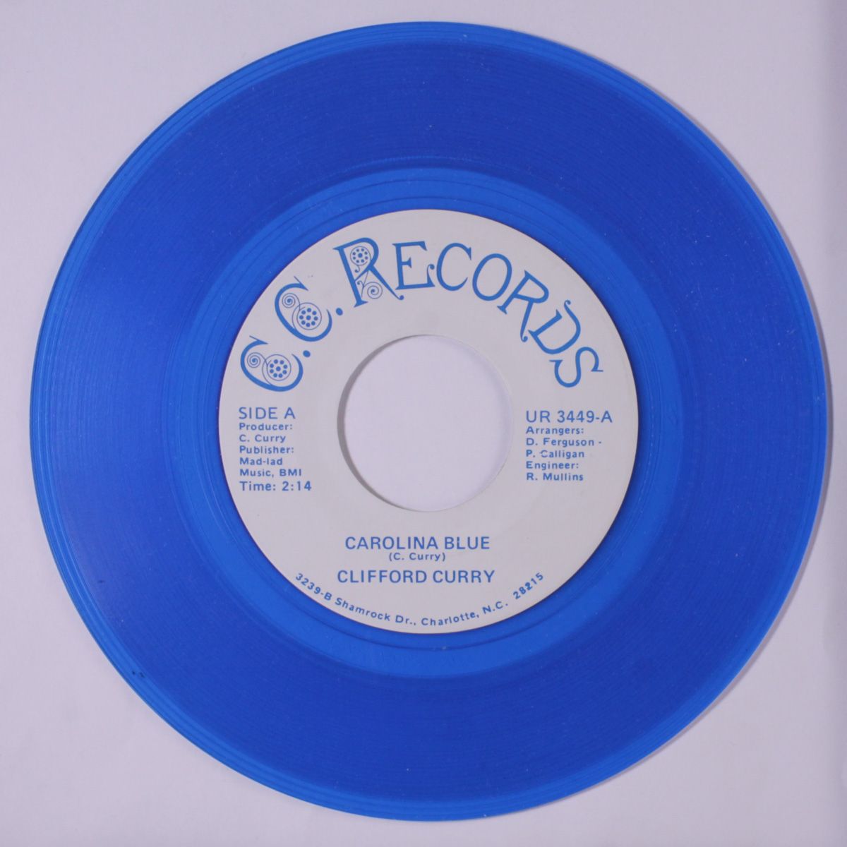 heavens to betsy / carolina blue by CLIFFORD CURRY