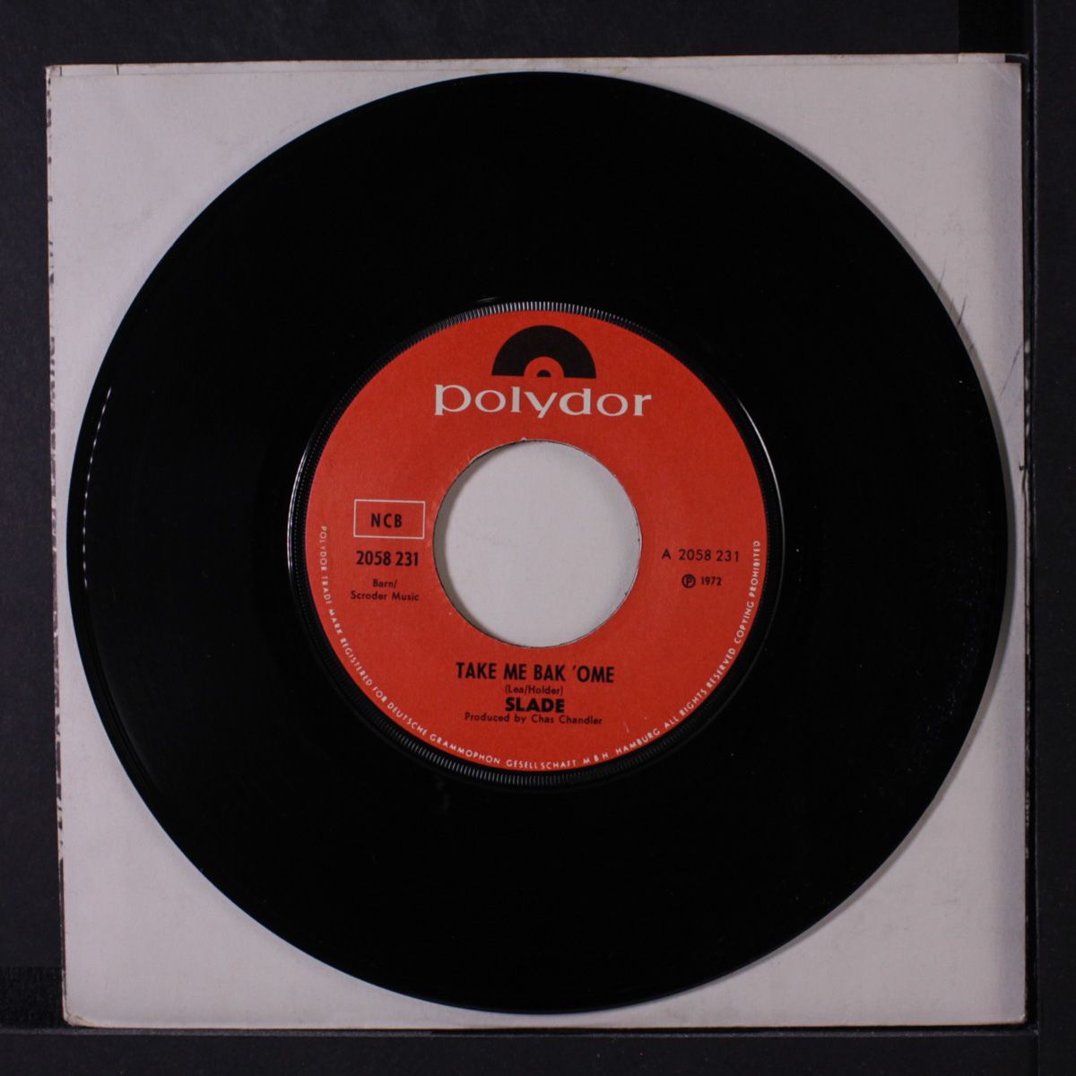 take me bak 'ome / wonderin'y by SLADE
