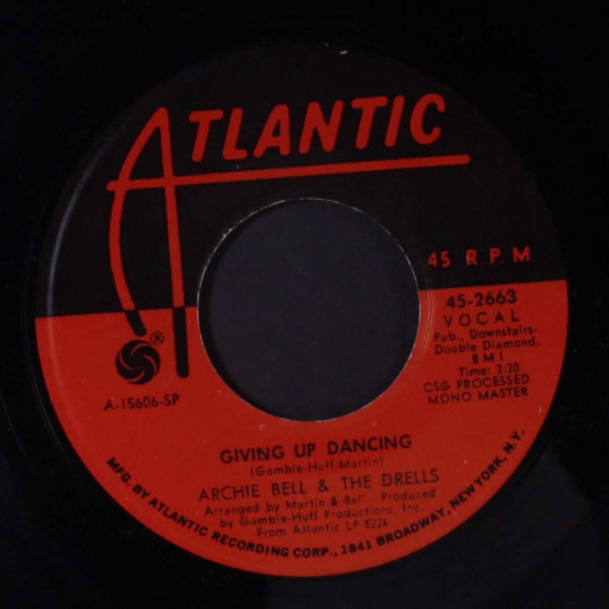 my balloon's going up / giving up dancing by ARCHIE BELL & DRELLS
