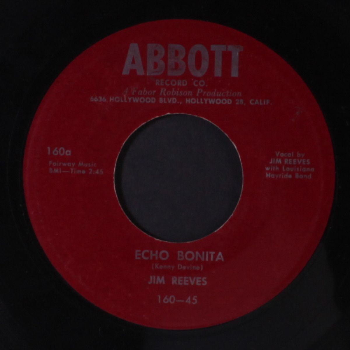 echo bonita by JIM REEVES