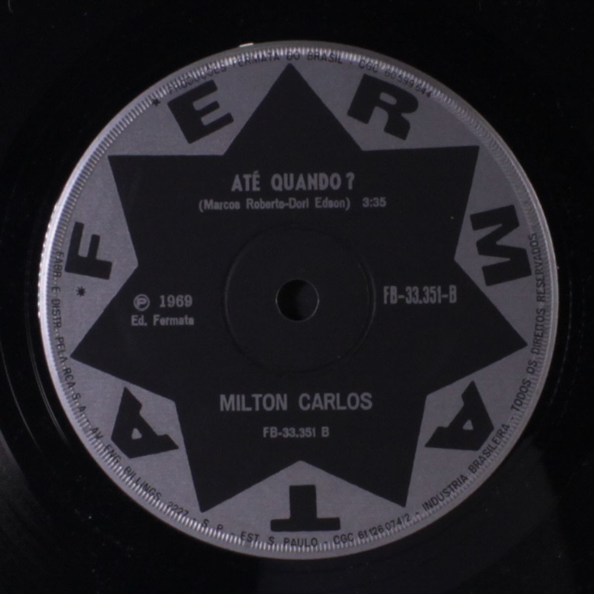 desta vez te perdi / ate quando? by MILTON CARLOS