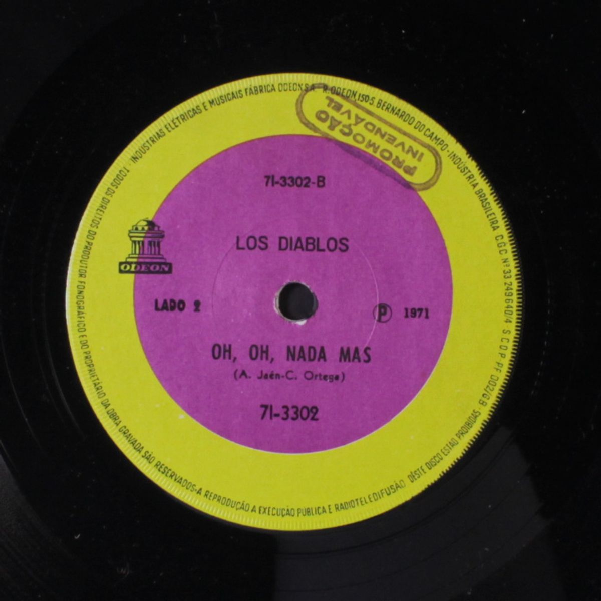 fin de semana / oh, oh, nada mas by LOS DIABLOS