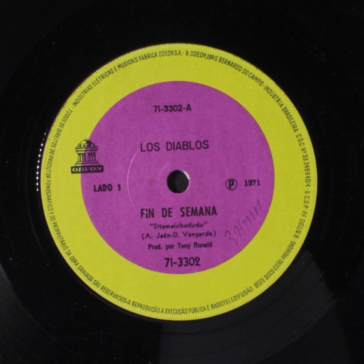 fin de semana / oh, oh, nada mas by LOS DIABLOS