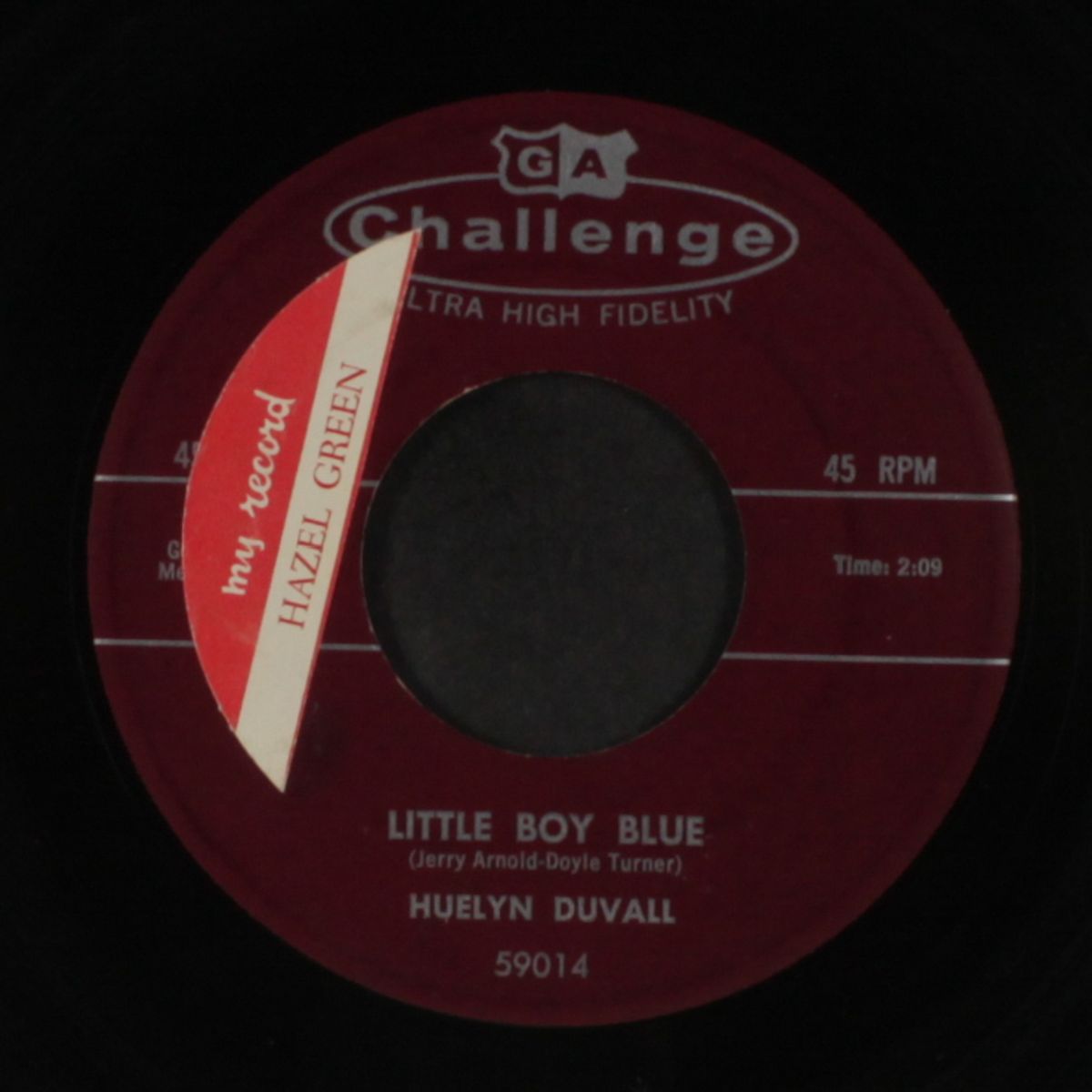three months to kill / little boy blue by HUELYN DUVALL