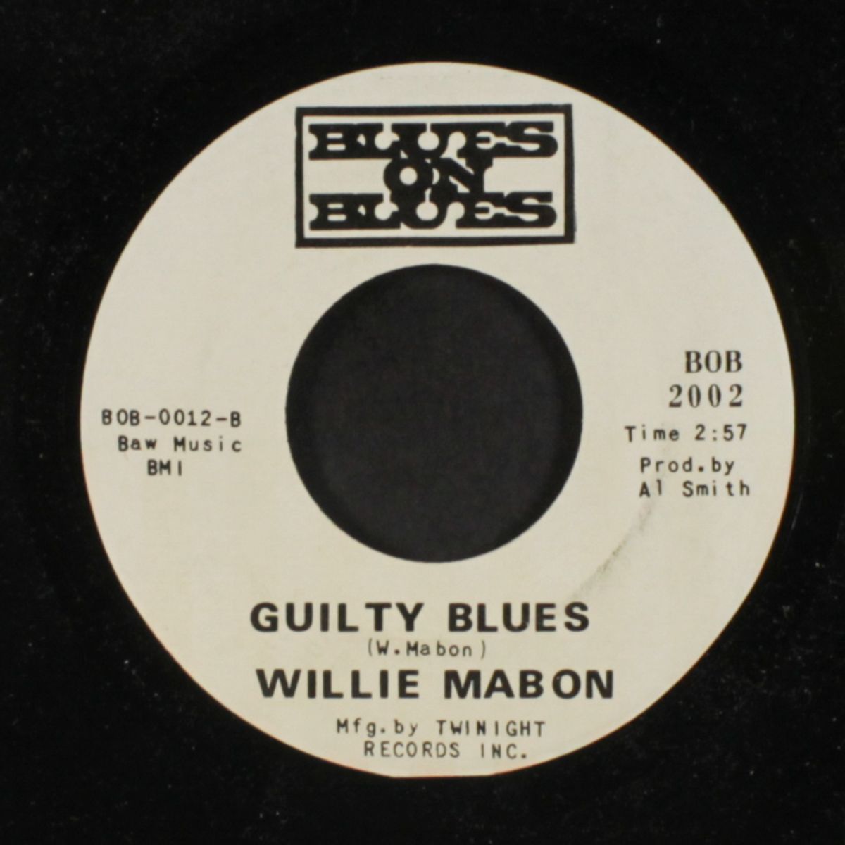 guilty blues / poison ivy by WILLIE MABON
