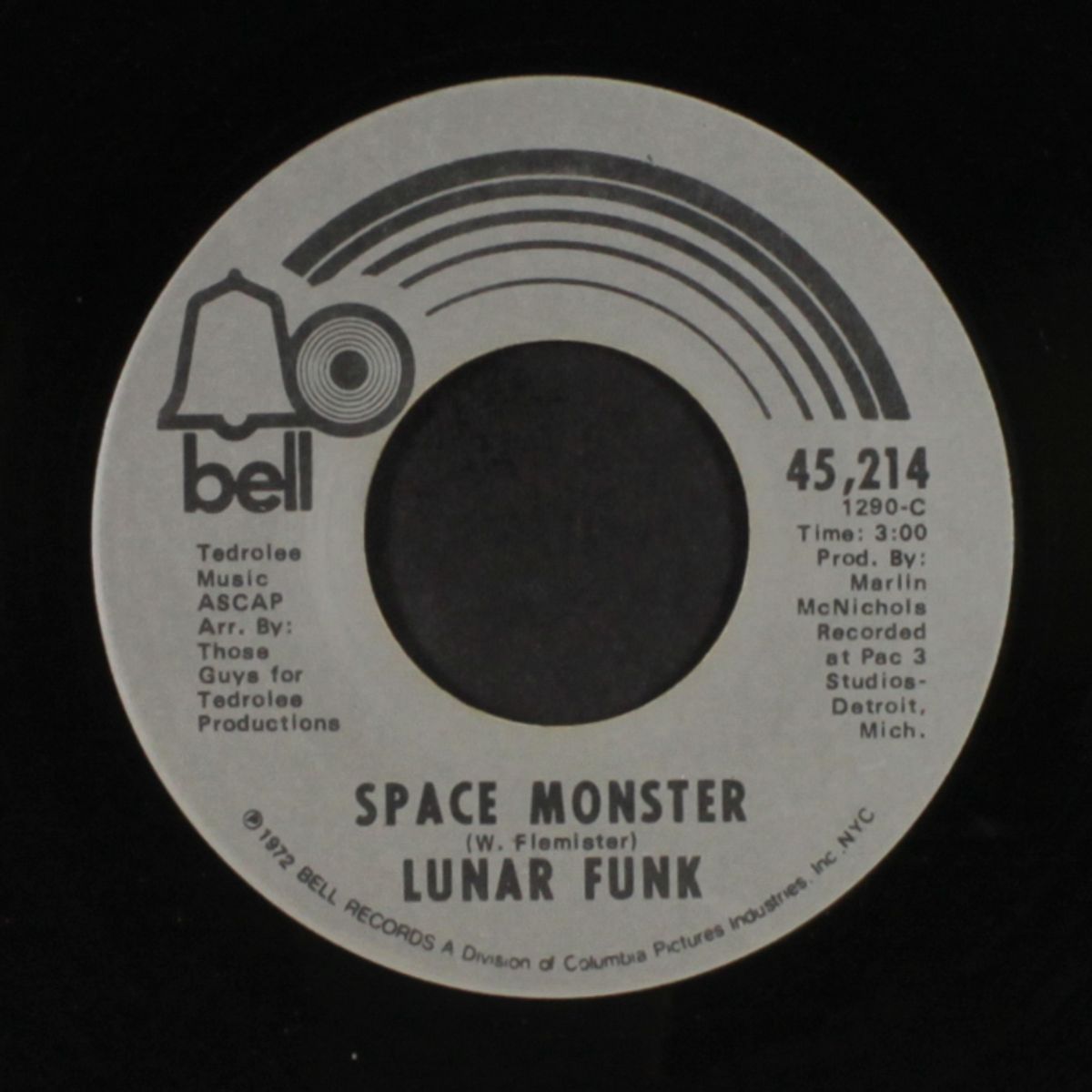 slip the drummer one / space monster by LUNAR FUNK