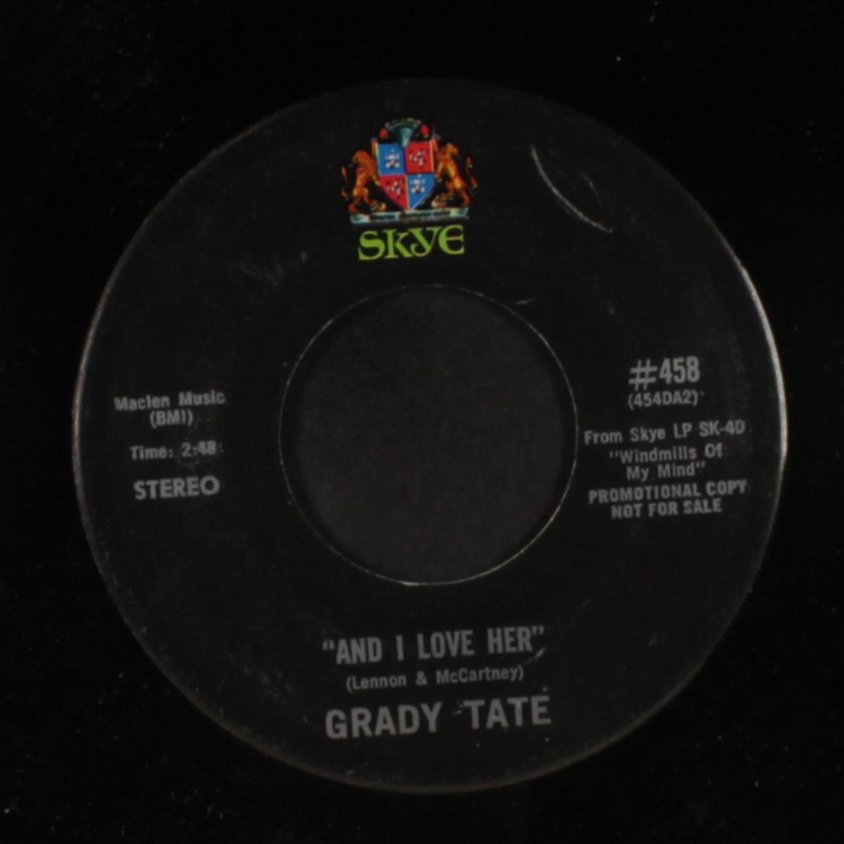 don't fence me in / and i love her by GRADY TATE