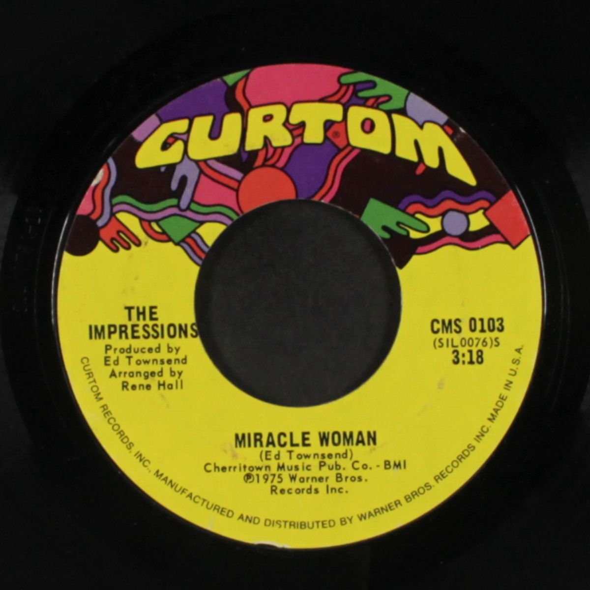 miracle woman / sooner or later by IMPRESSIONS