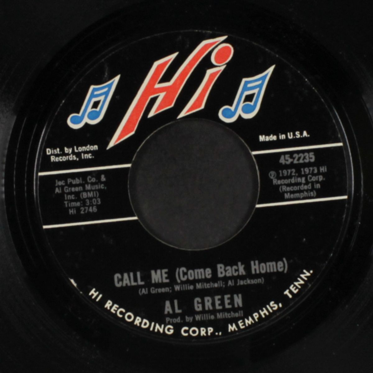 call me / what a wonderful thing love is by AL GREEN