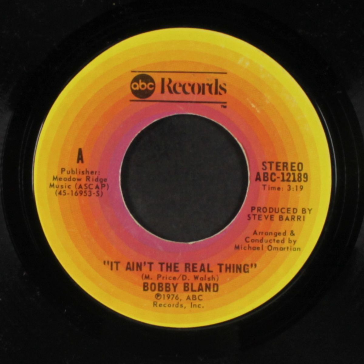 it ain't the real thing by BOBBY BLAND