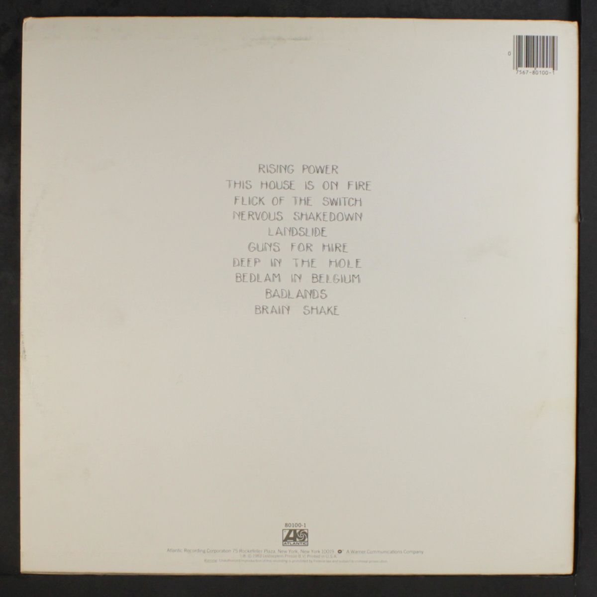 flick of the switch by AC/DC