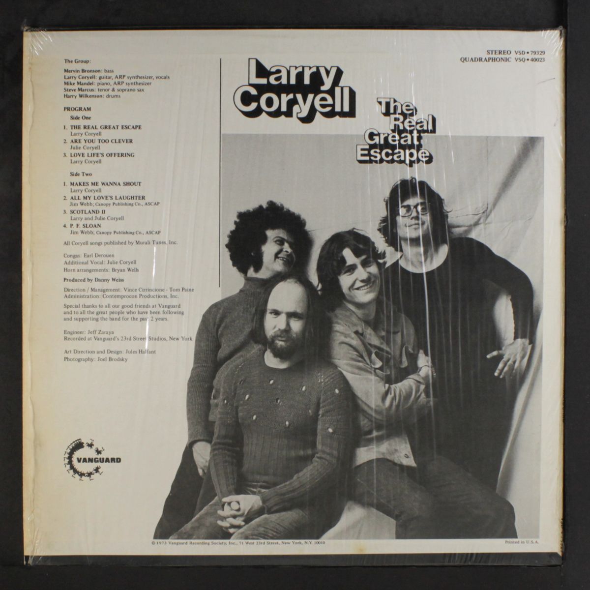 the real great escape by LARRY CORYELL