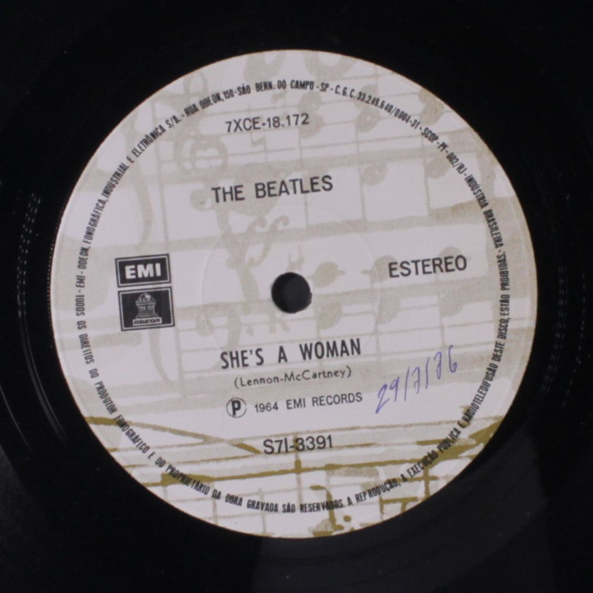 i feel fine / she's a woman by BEATLES