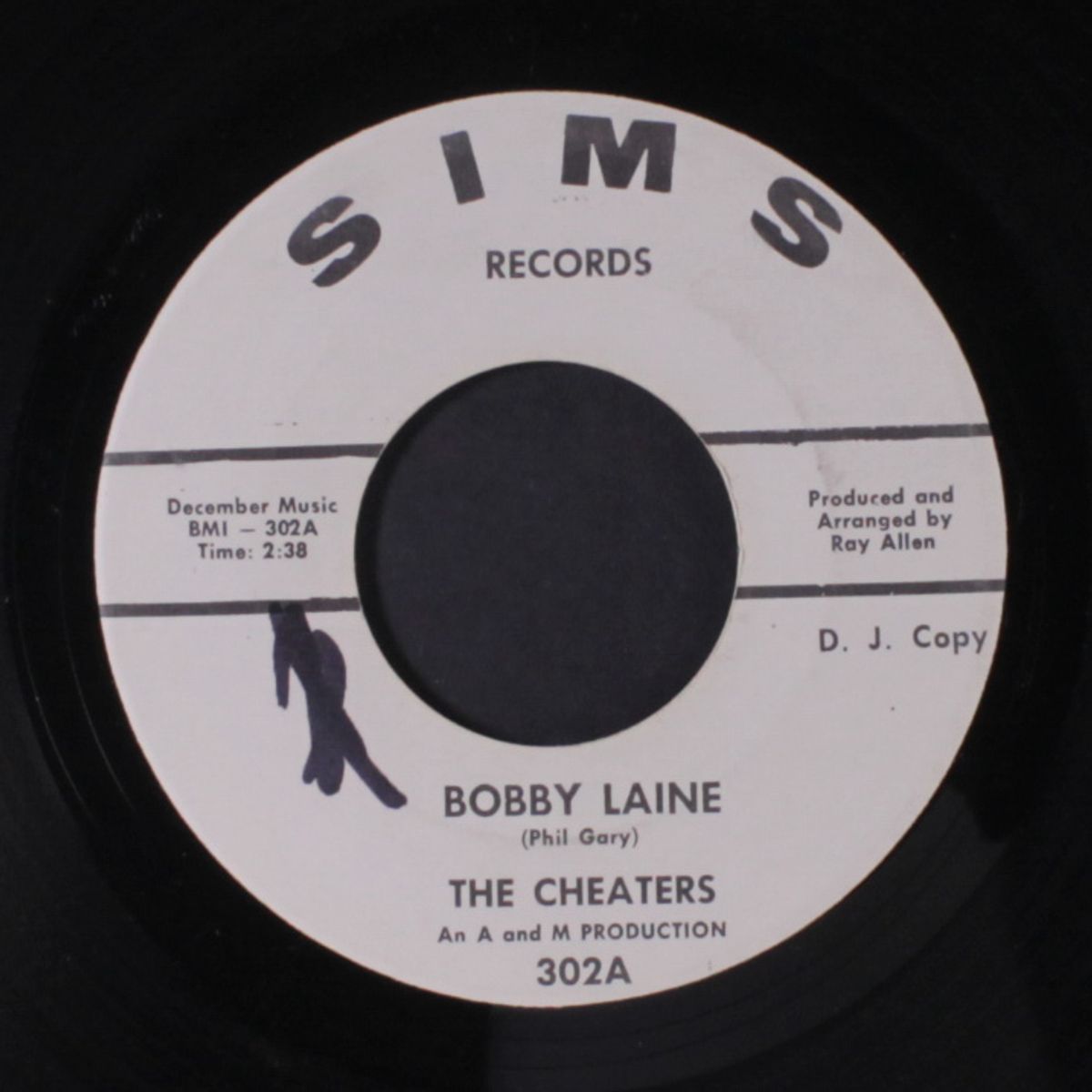 bobby laine / there's always me by CHEATERS