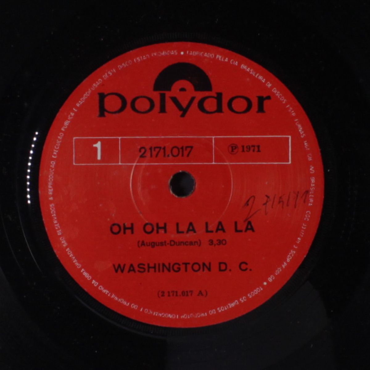 king horse / oh oh la la la by WASHINGTON D.C.