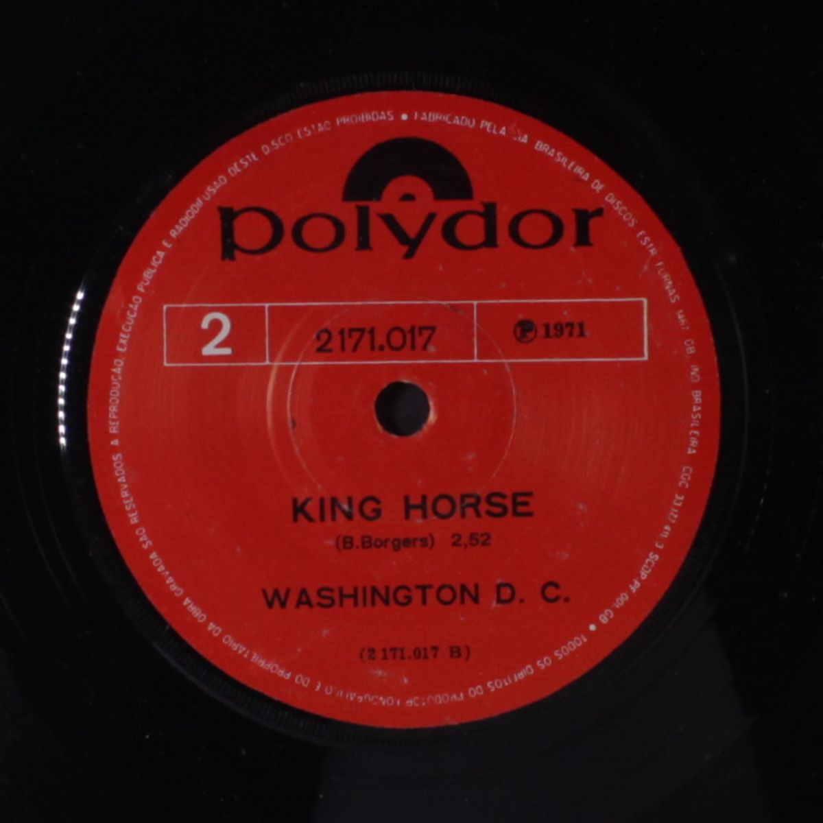 king horse / oh oh la la la by WASHINGTON D.C.