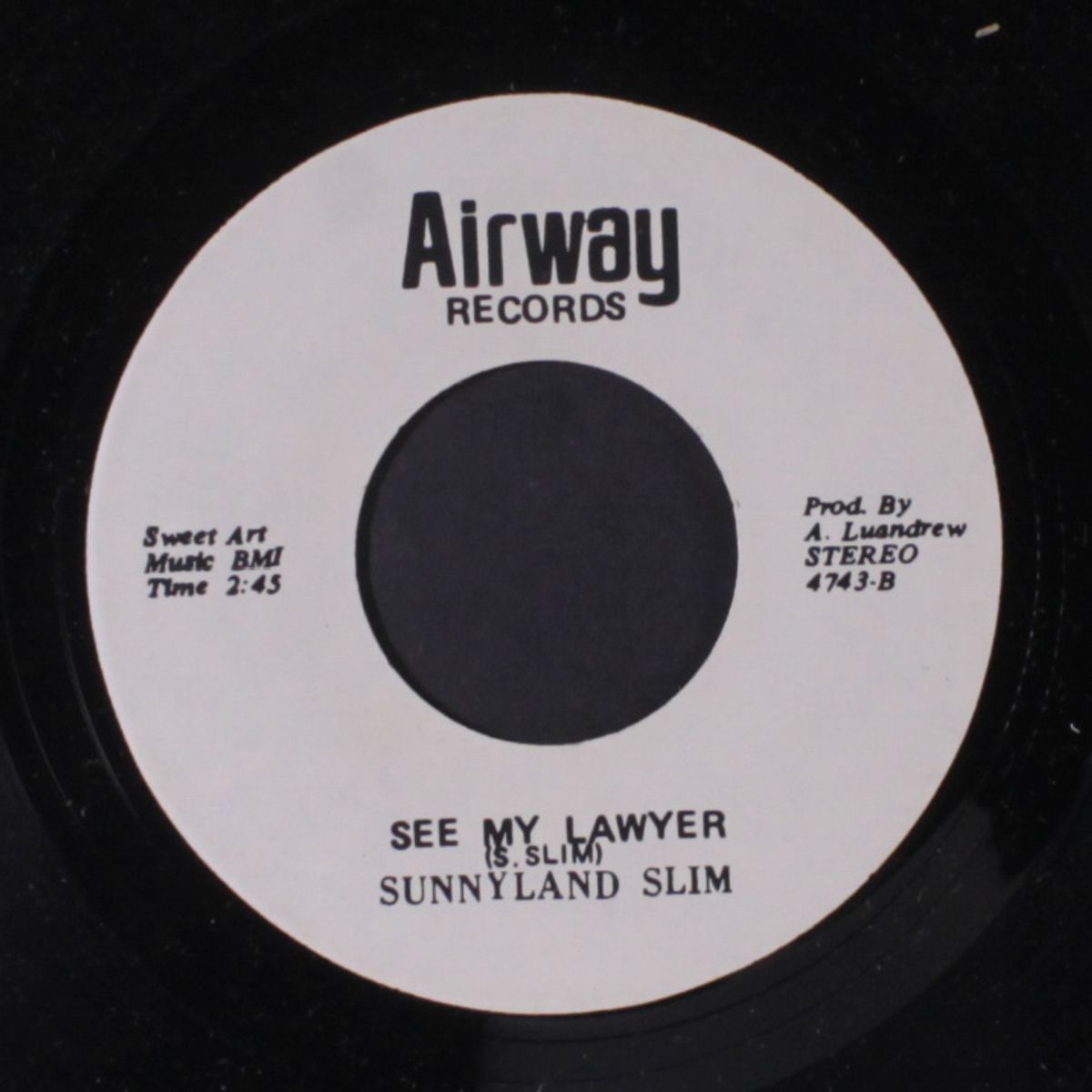 got a thing goin' on / see my lawyer by SUNNYLAND SLIM