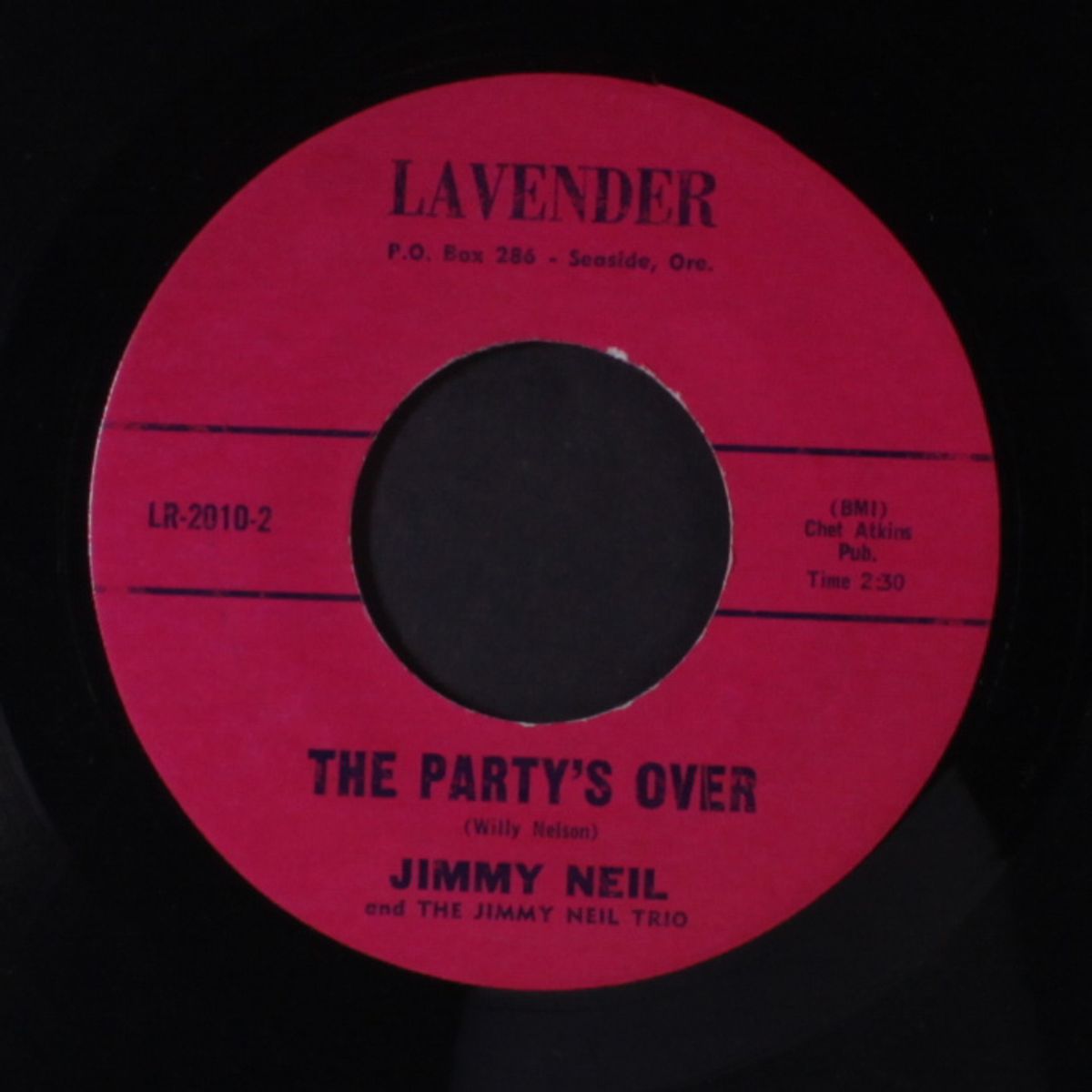 party's over / angry by JIMMY NEIL