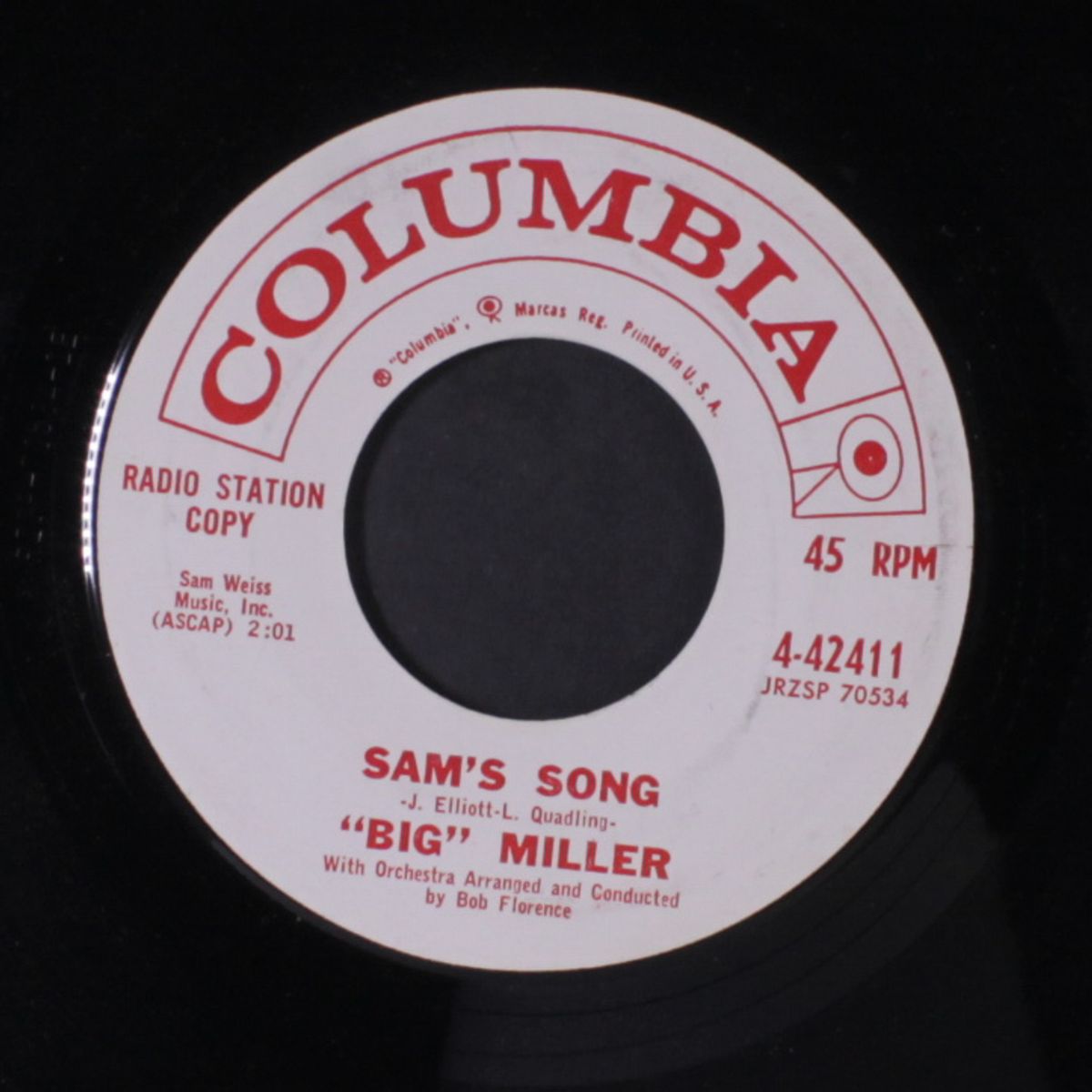 blues theme from "reprieve" by "BIG" MILLER