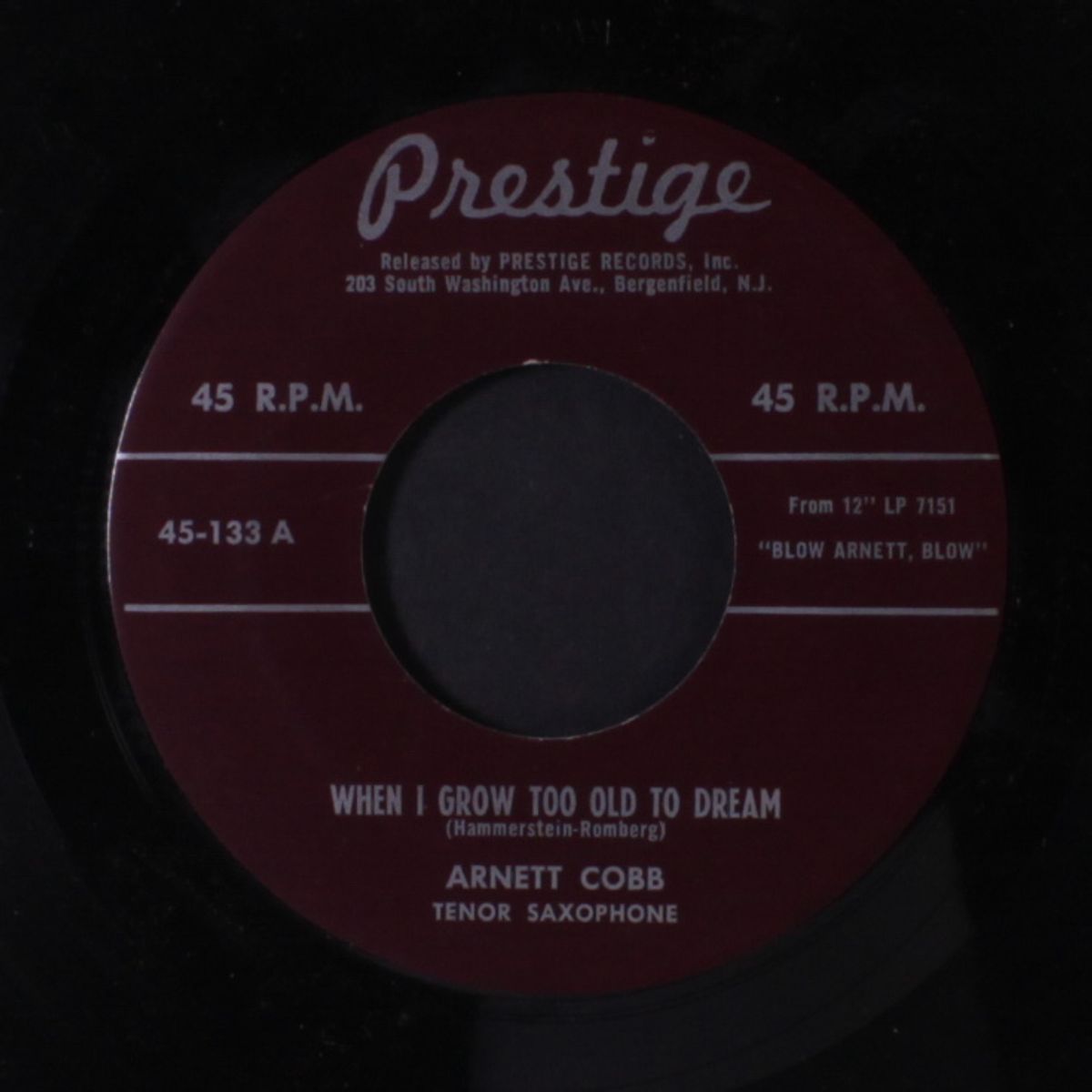 dutch kitchen bounce / when i grow too old to dream by ARNETT COBB
