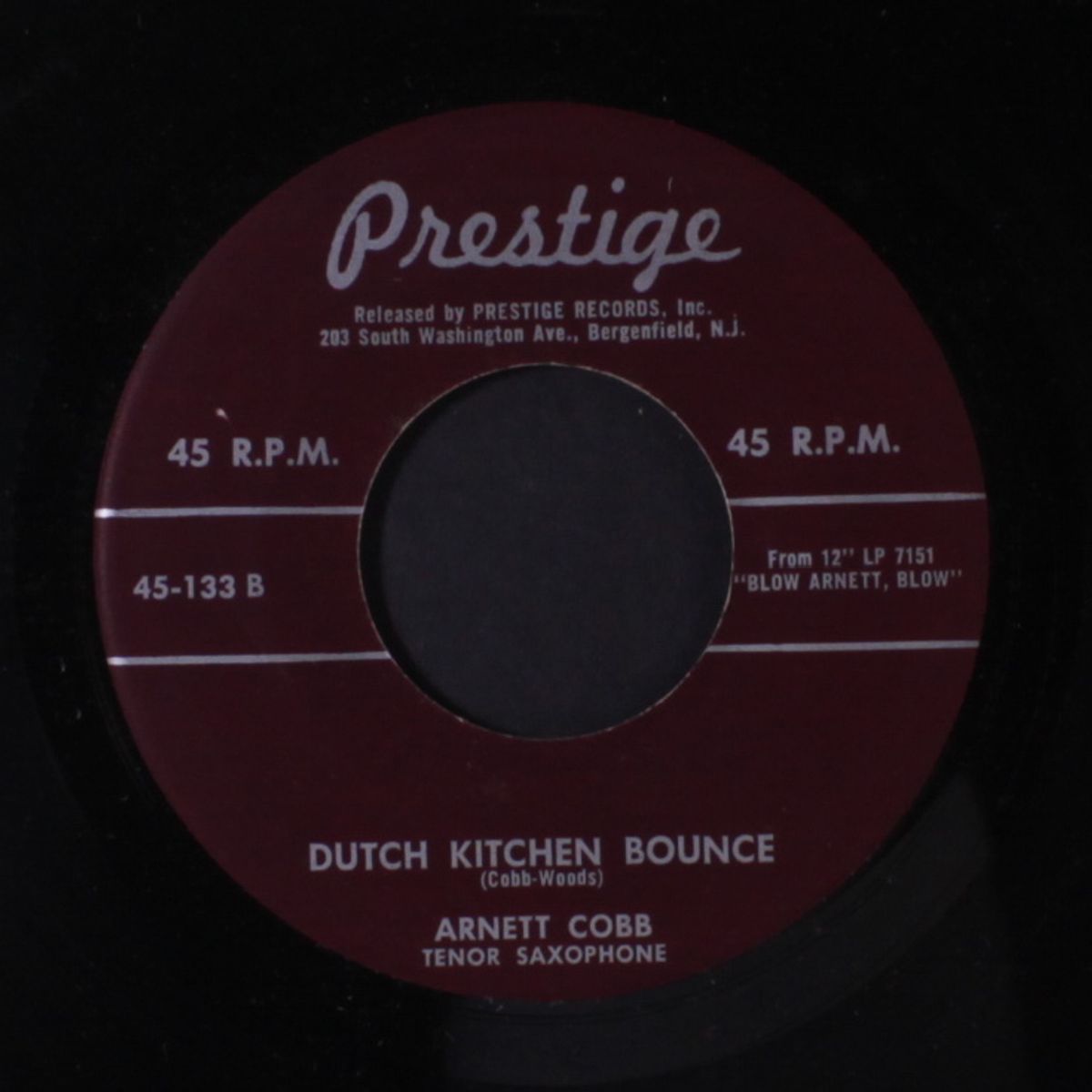 dutch kitchen bounce / when i grow too old to dream by ARNETT COBB