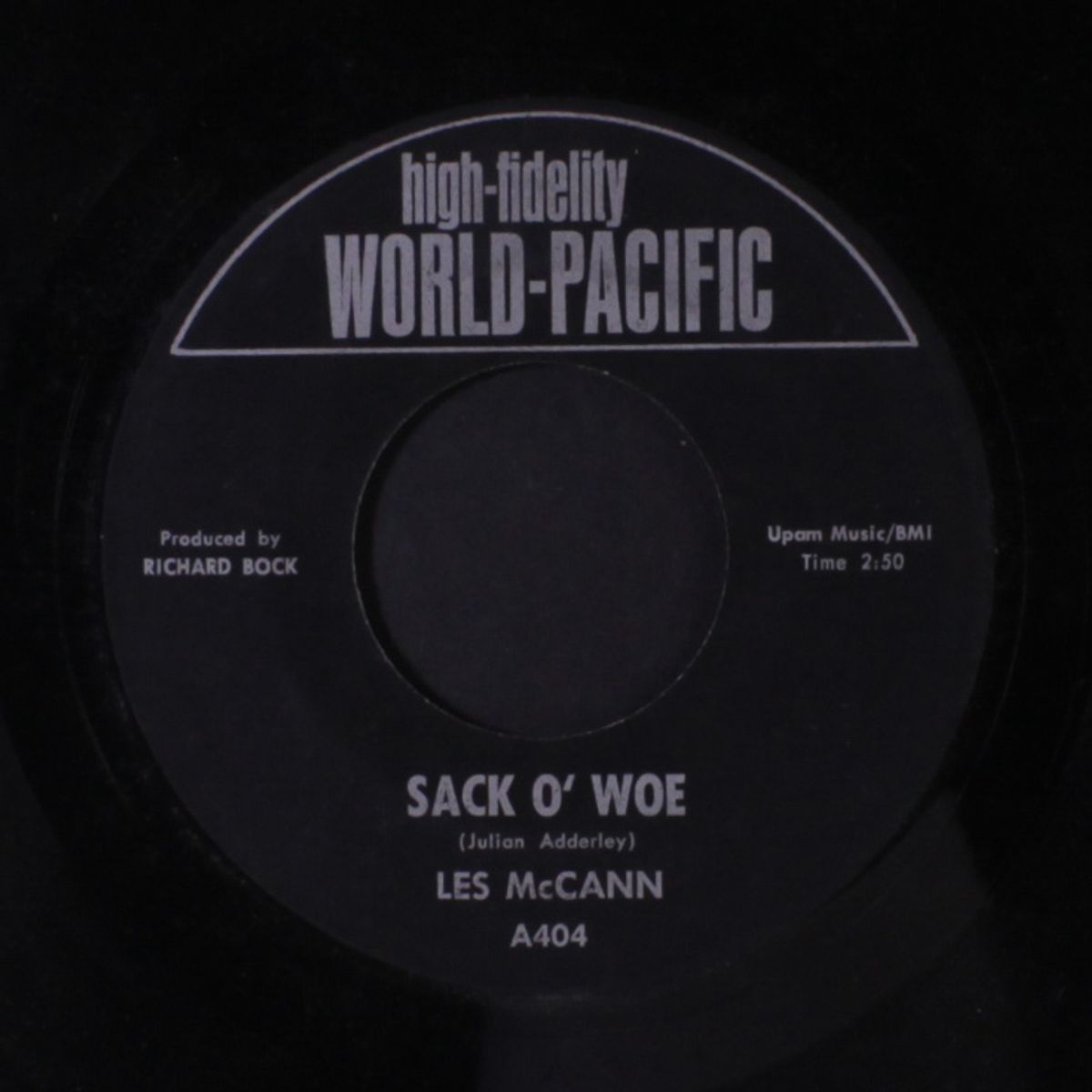 sack o' woe by LES MCCANN