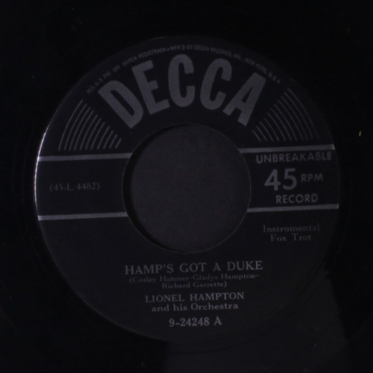 hamp's got a duke / gone again by LIONEL HAMPTON