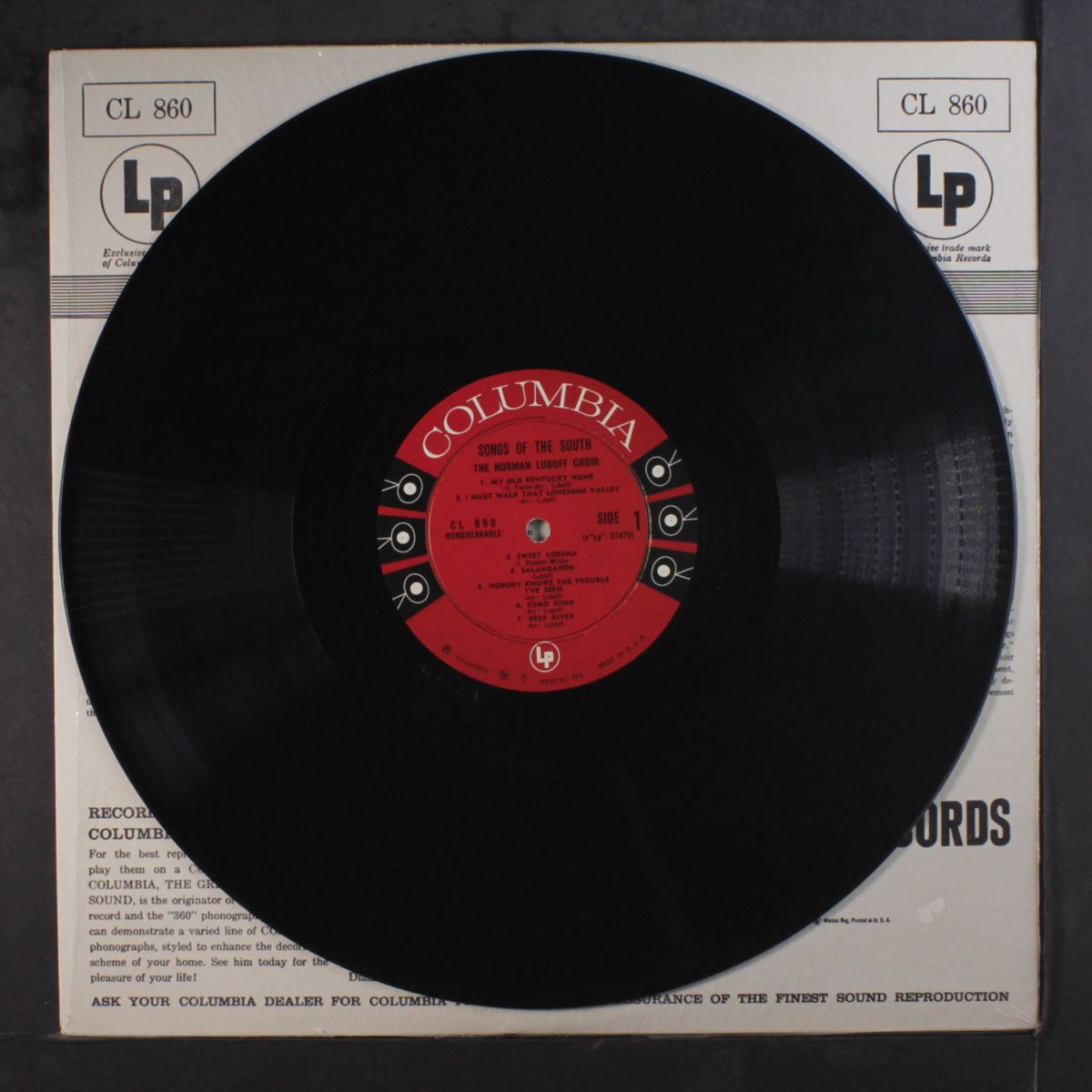 songs of the south by NORMAN LUBOFF CHOIR