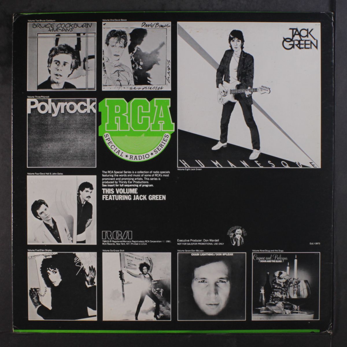 rca special radio series vol. 8 by JACK GREEN