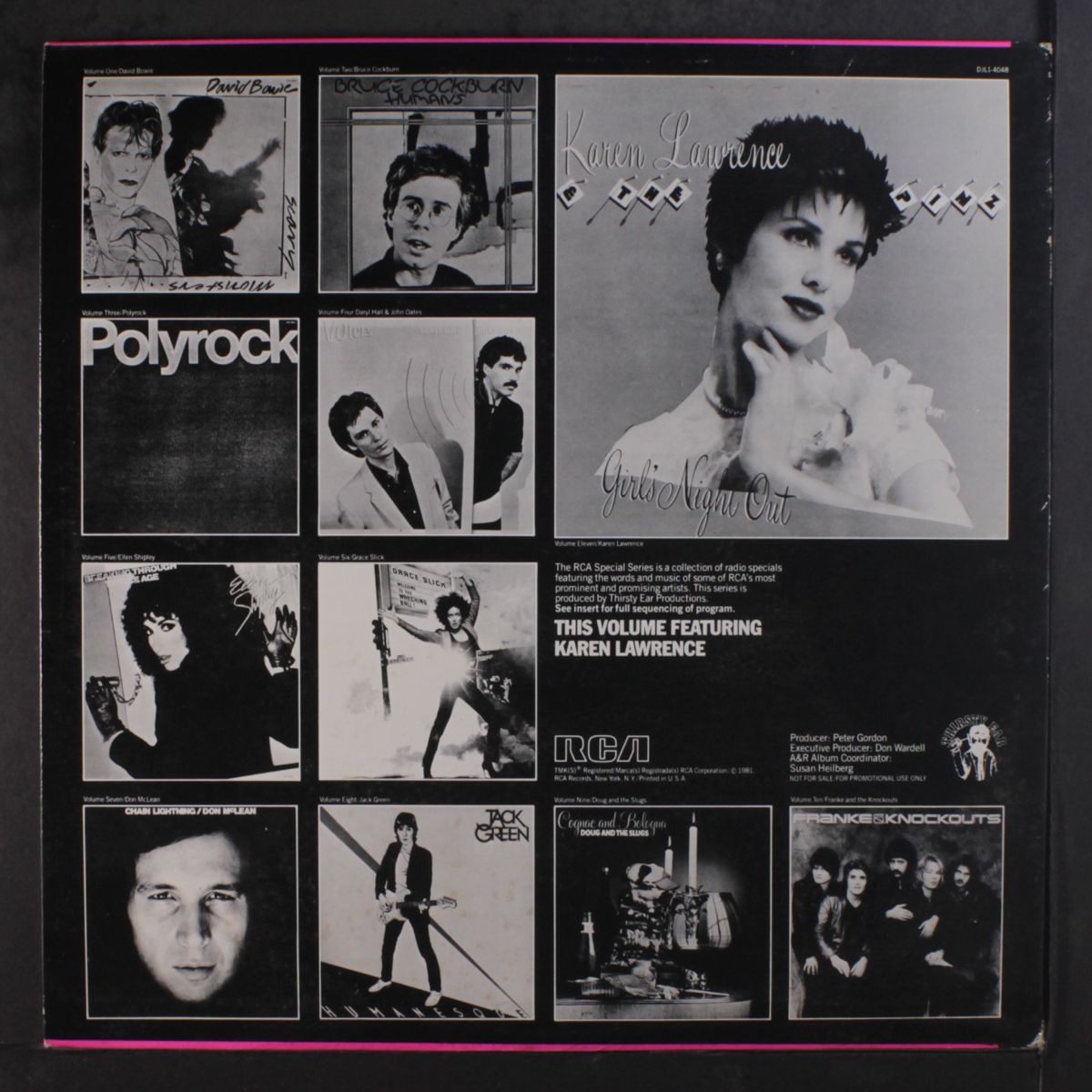 1981 radio special #11 by KAREN LAWRENCE