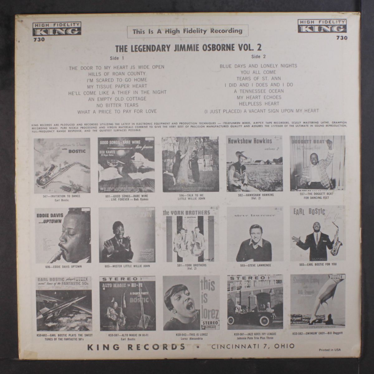 the legendary, vol. 2 by JIMMY OSBORNE