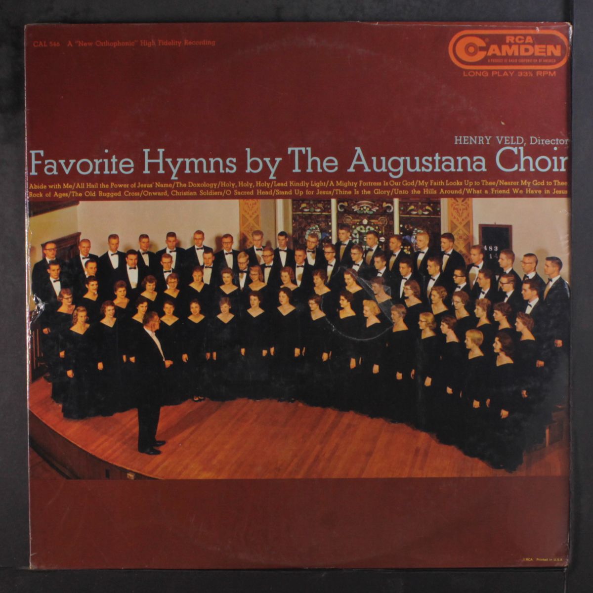 favorite hymns by AUGUSTANA CHOIR