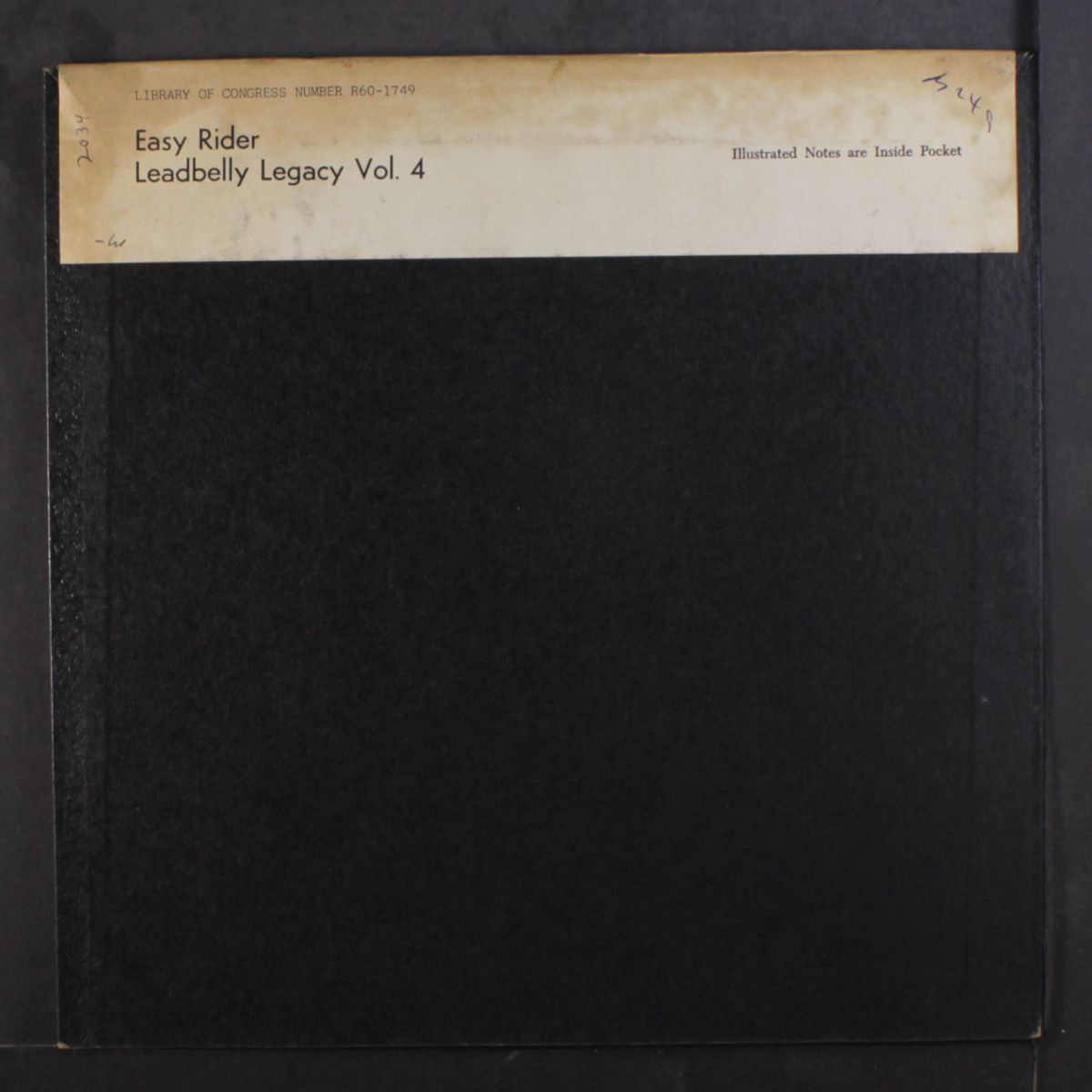 leadbelly legacy, vol. 4 - easy rider by LEADBELLY