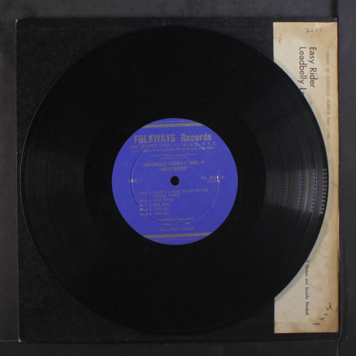 leadbelly legacy, vol. 4 - easy rider by LEADBELLY