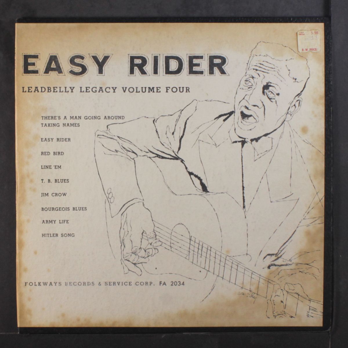 leadbelly legacy, vol. 4 - easy rider by LEADBELLY