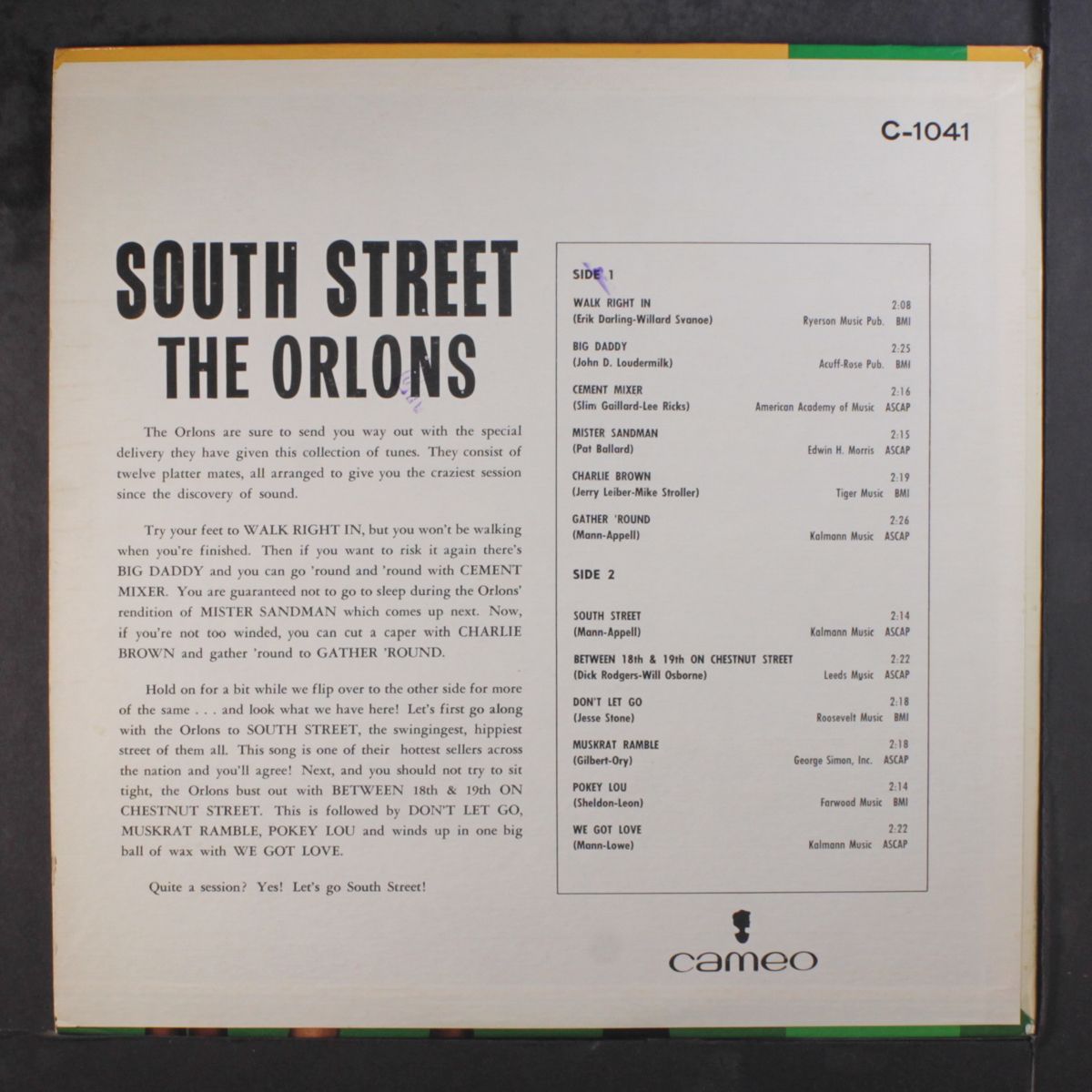 south street by ORLONS